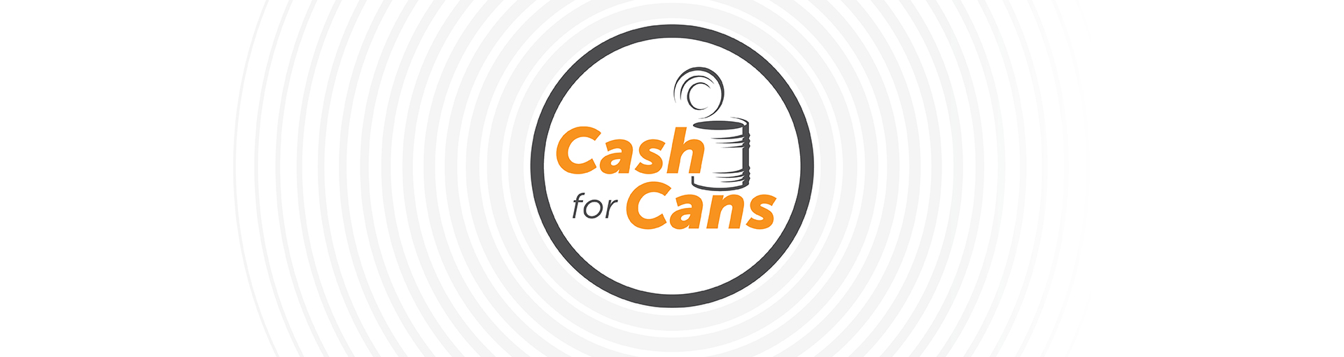 cash for cans banner