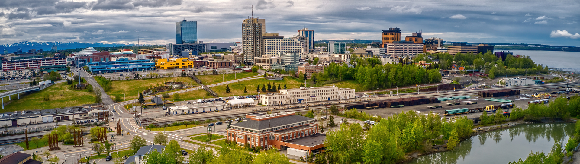 Anchorage skyline